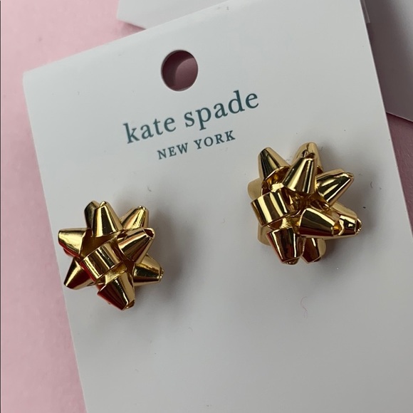 NWT ♠️✨ host pick✨Kate Spade BourgeoisBow Earrings - Picture 2 of 6